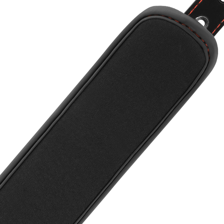 BEGME cavigliere fetish in morbido neoprene colore rosso e nero