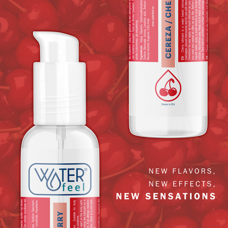 Waterfeel cherry lubrificante intimo anale vaginale a base d’acqua gusto ciliegia 175 ml