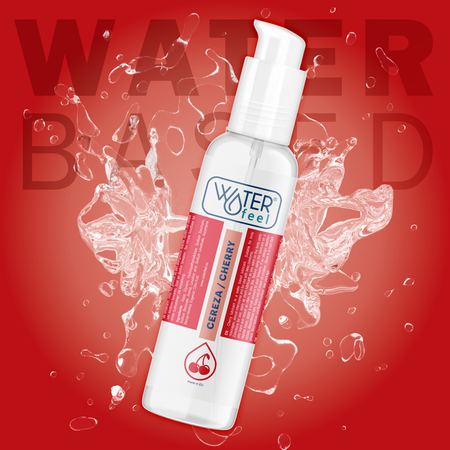 Waterfeel cherry lubrificante intimo anale vaginale a base d’acqua gusto ciliegia 175 ml