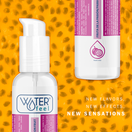 Waterfeel passion fruit maracuja lubrificante intimo anale vaginale a base d’acqua gusto frutto della passione 175 ml