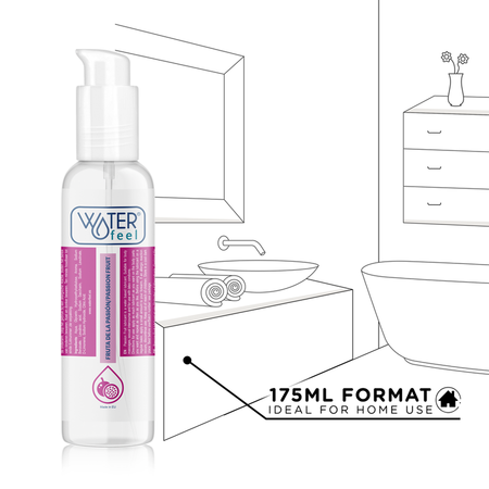 Waterfeel passion fruit maracuja lubrificante intimo anale vaginale a base d’acqua gusto frutto della passione 175 ml