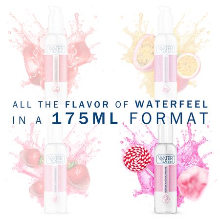 Waterfeel cotton candy lubrificante intimo anale vaginale a base d’acqua gusto zucchero filato 175 ml