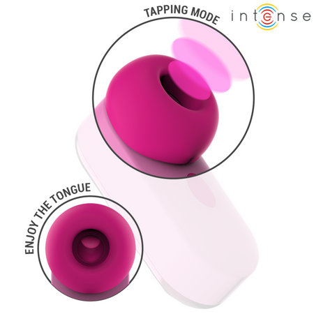 Stimolatore del clitoride pulsazioni con tapping & licking ricaricabile USB magnetico