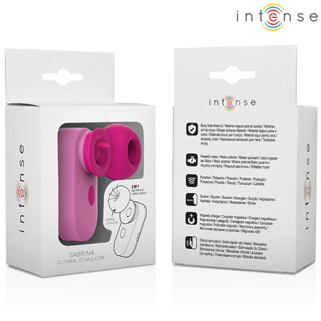 Stimolatore del clitoride pulsazioni con tapping & licking ricaricabile USB magnetico