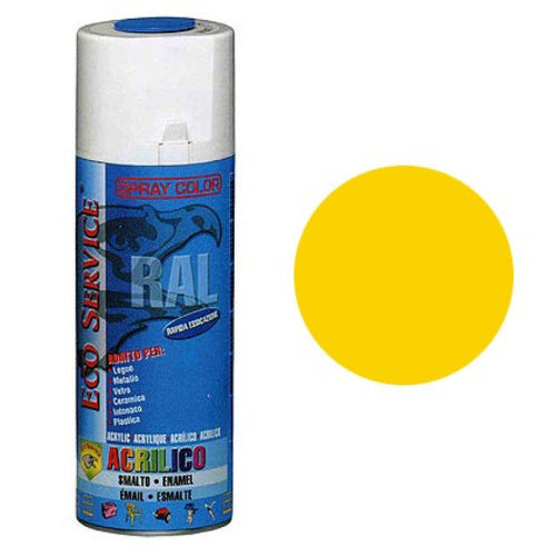 TP010 - SMALTO ACRILICO SPRAY 100% 400 ML PER ESTERNI ED INTERNI ECO SERVICE Eco Service