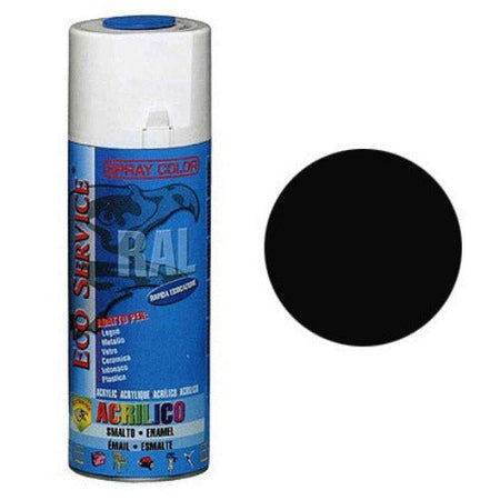 TP010 - SMALTO ACRILICO SPRAY 100% 400 ML PER ESTERNI ED INTERNI ECO SERVICE Eco Service