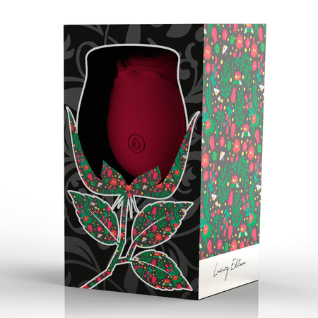 MIA ROSE AIR WAVE STIMULATOR EDIZIONE LIMITATA ROSA ROSSA SUCCHIA CLITORIDE CON USB