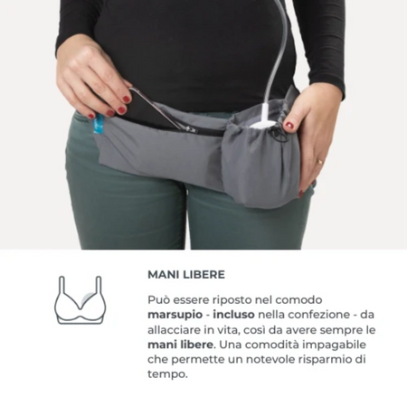 Tiralatte elettrico indossabile singolo con tecnologia a 3 fasi Nuvita