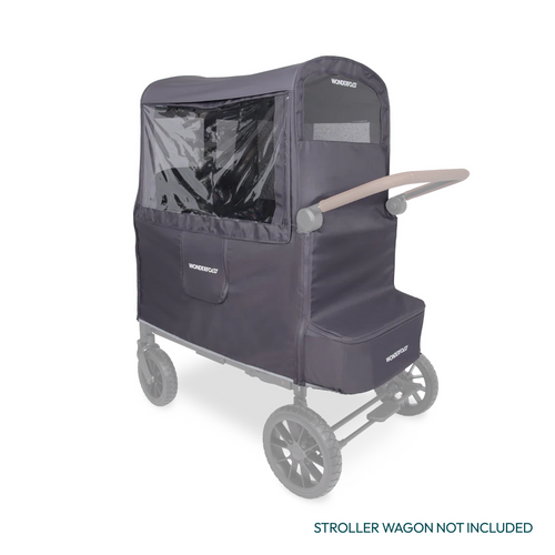 Parapioggia per passeggino Wonderfold W4 Original-Nero