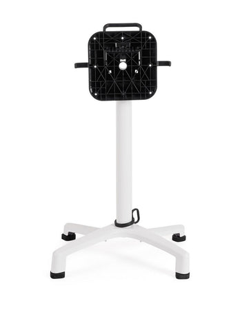 Base tavolo "Elsa" colonna in alluminio con piedistallo in nylon con piedini autolivellanti h 72 cm