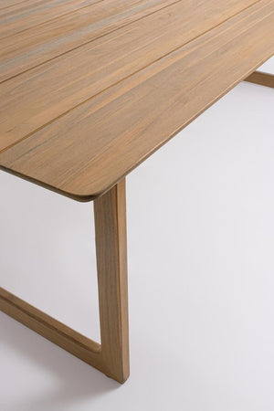 Set salotto "Adrian" tavolo + 6 sedie con braccioli, per arredo giardino