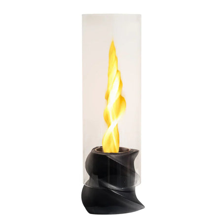 Lampada a Bioetanolo da Tavolo "Tornado" in Ceramica per arredamento Bar e Ristoranti