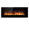 Camino elettrico da parete ad incasso Dallas 1800 W arredamento Moderno