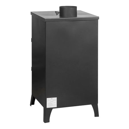 Stufa a legna "Matilde" 7,7 kw in acciaio verniciato h 74 cm