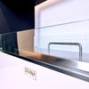 Camino a bioetanolo Giotto da terra biocamino per interno ed esterno 100 x h 70 cm