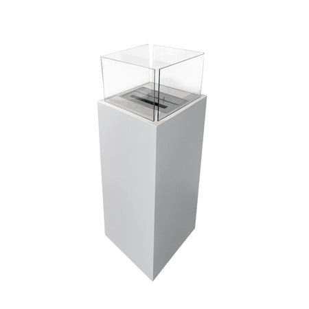 Camino a bioetanolo "Ischia" da terra biocamino per esterno h 115 cm