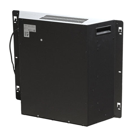 Camino elettrico da terra "Biden" in legno 1800 W arredamento Moderno