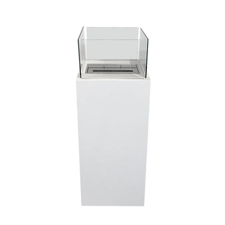 Camino a bioetanolo "Ischia" da terra biocamino per esterno h 115 cm