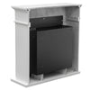 Camino a Bioetanolo da terra Jefferson in legno 3,4 Kw arredamento Moderno