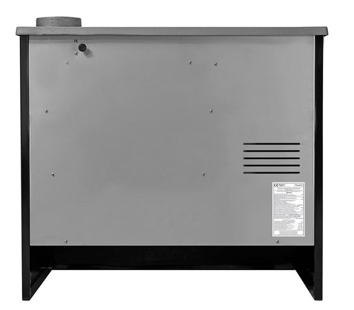 Cucina a legna "Beatrice" 9 kw con forno in acciaio verniciato h 79 cm