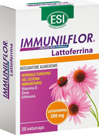 Immunilflor-lattoferrina-integratore-alimentare-20-naturcaps-ESI