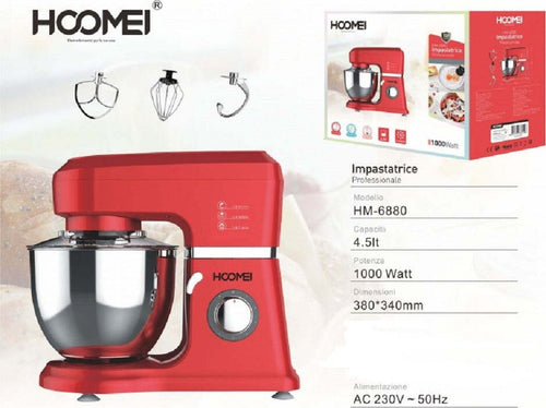Impastatrice Planetaria Professionale Acciaio Inox Per 4.5l Da 1000w 6 Velocit? Casa, arredamento e bricolage > Elettrodomestici > Impastatrici Trade Shop italia - Napoli, Commerciovirtuoso.it