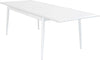 IMPERIUM---set-tavolo-in-alluminio-cm-160/240x90x76-h-con-4-sedute-Bianco-Milani-Home
