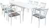IMPERIUM---set-tavolo-in-alluminio-cm-160/240x90x76-h-con-8-sedute-Bianco-Milani-Home