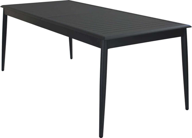 IMPERIUM---set-tavolo-in-alluminio-cm-200/300x90x76-h-con-10-sedute-Antracite-Milani-Home