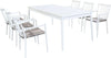 IMPERIUM---set-tavolo-in-alluminio-cm-200/300x90x76-h-con-6-sedute-Bianco-Milani-Home