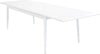 IMPERIUM---set-tavolo-in-alluminio-cm-200/300x90x76-h-con-6-sedute-Bianco-Milani-Home