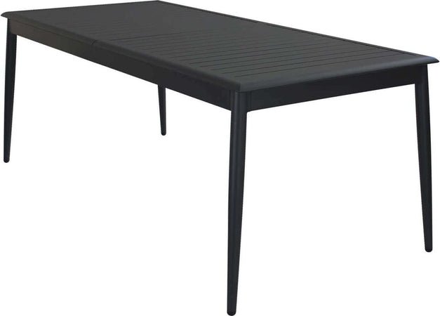 IMPERIUM---set-tavolo-in-alluminio-cm-200/300x90x76-h-con-8-sedute-Antracite-Milani-Home