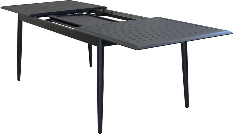 IMPERIUM---tavolo-da-giardino-allungabile-in-alluminio-160/240x90-Antracite-Milani-Home