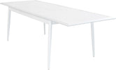 IMPERIUM---tavolo-da-giardino-allungabile-in-alluminio-160/240x90-Bianco-Milani-Home