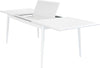 IMPERIUM---tavolo-da-giardino-allungabile-in-alluminio-160/240x90-Bianco-Milani-Home