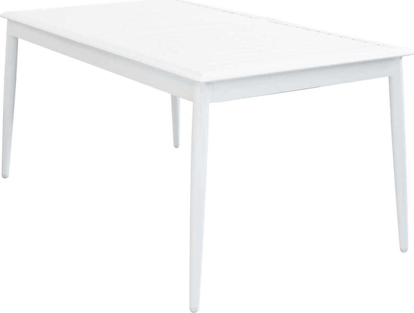 IMPERIUM---tavolo-da-giardino-allungabile-in-alluminio-160/240x90-Bianco-Milani-Home