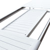 IMPERIUM---tavolo-da-giardino-allungabile-in-alluminio-160/240x90-Bianco-Milani-Home