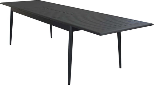 IMPERIUM---tavolo-da-giardino-allungabile-in-alluminio-200/300x90-Antracite-Milani-Home