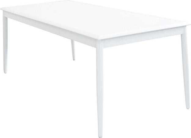 IMPERIUM---tavolo-da-giardino-allungabile-in-alluminio-200/300x90-Bianco-Milani-Home