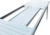 IMPERIUM---tavolo-da-giardino-allungabile-in-alluminio-200/300x90-Bianco-Milani-Home
