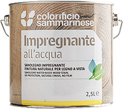 IMPREGNANTE-'SANOLEGNO'-Lt.-0,750-Trasparente-Colorificio-Sammarinese