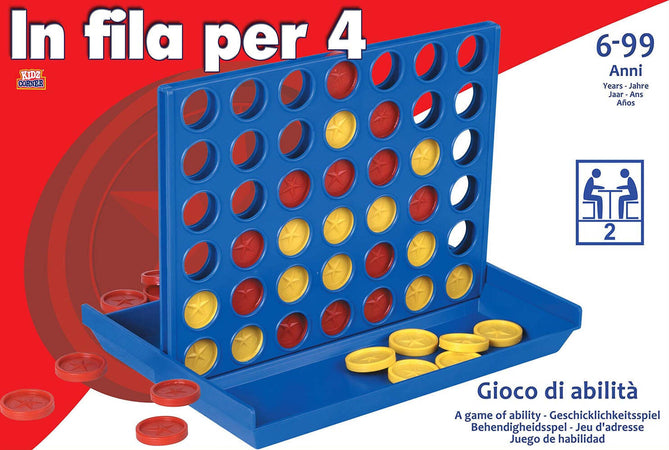 In-fila-per-4-gioco-Kidz-Corner