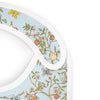 Bavaglino in Raso Atelier Choux In Bloom Blue