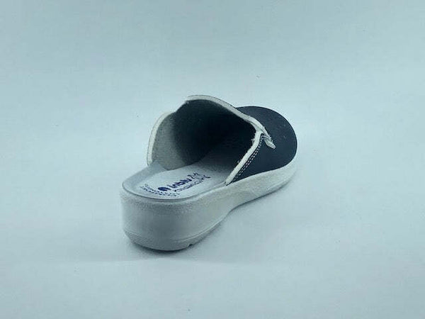 INBLU Ciabatta chiusa con elastici donna blu