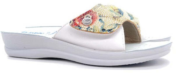 INBLU Ciabatta Donna Con Strappo Sabbia