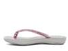 INBLU Ciabatta infradito bambina rosa con glitter