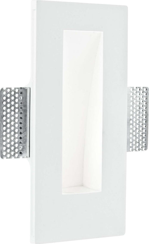 Incasso A Parete Ariel Bianco 1Xgu10 Mini 11X24,5X5,5Cm Illuminazione/Illuminazione per interni/Luci da incasso/Portafaretti da incasso Led Mall Home - Napoli, Commerciovirtuoso.it