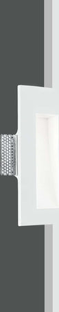 Incasso A Parete Ariel Bianco 1Xgu10 Mini 11X24,5X5,5Cm Illuminazione/Illuminazione per interni/Luci da incasso/Portafaretti da incasso Led Mall Home - Napoli, Commerciovirtuoso.it