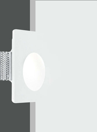 Incasso A Parete Ariel Bianco 1Xgu10 Mini 12X18X5,5Cm Illuminazione/Illuminazione per interni/Luci da incasso/Portafaretti da incasso Led Mall Home - Napoli, Commerciovirtuoso.it