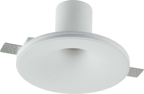 Incasso Eva Bianco 1Xe27 18X9Cm Illuminazione/Illuminazione per interni/Luci da incasso/Portafaretti da incasso Led Mall Home - Napoli, Commerciovirtuoso.it